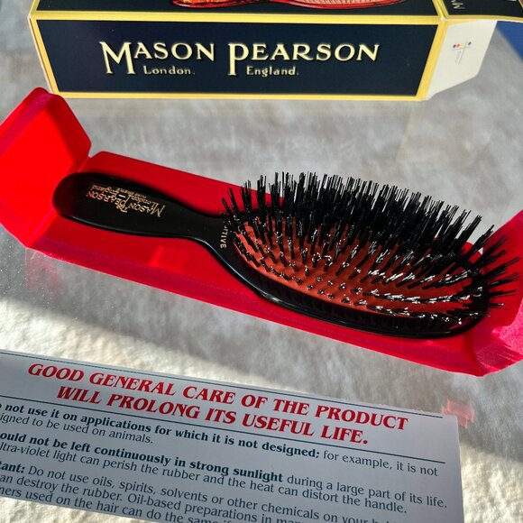 NIB Mason Pearson Pocket Sensitive Hair Brush - Picture 3 of 4